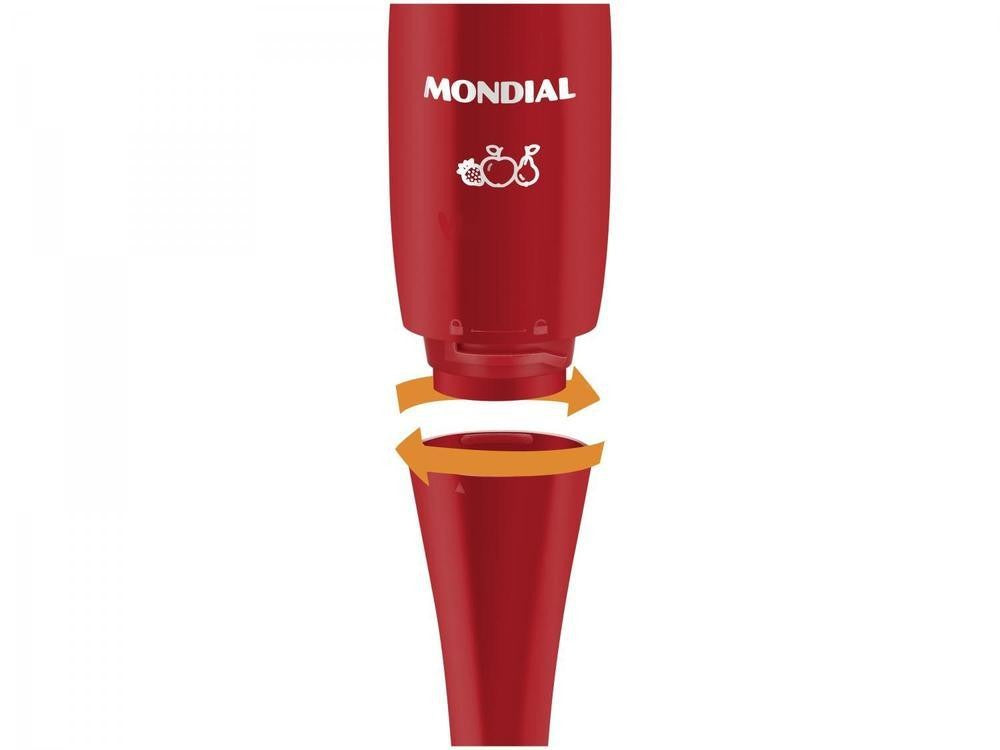 Mixer 2 em 1 Mondial 200W Vermelho - 220V
