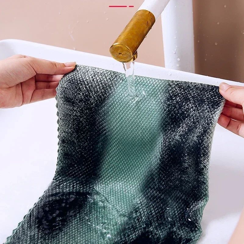 Pano de limpeza em microfibras
