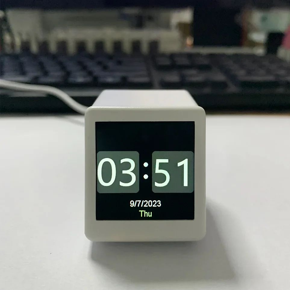 Relógio Inteligente para escritório com LED, WIFI e APP.
