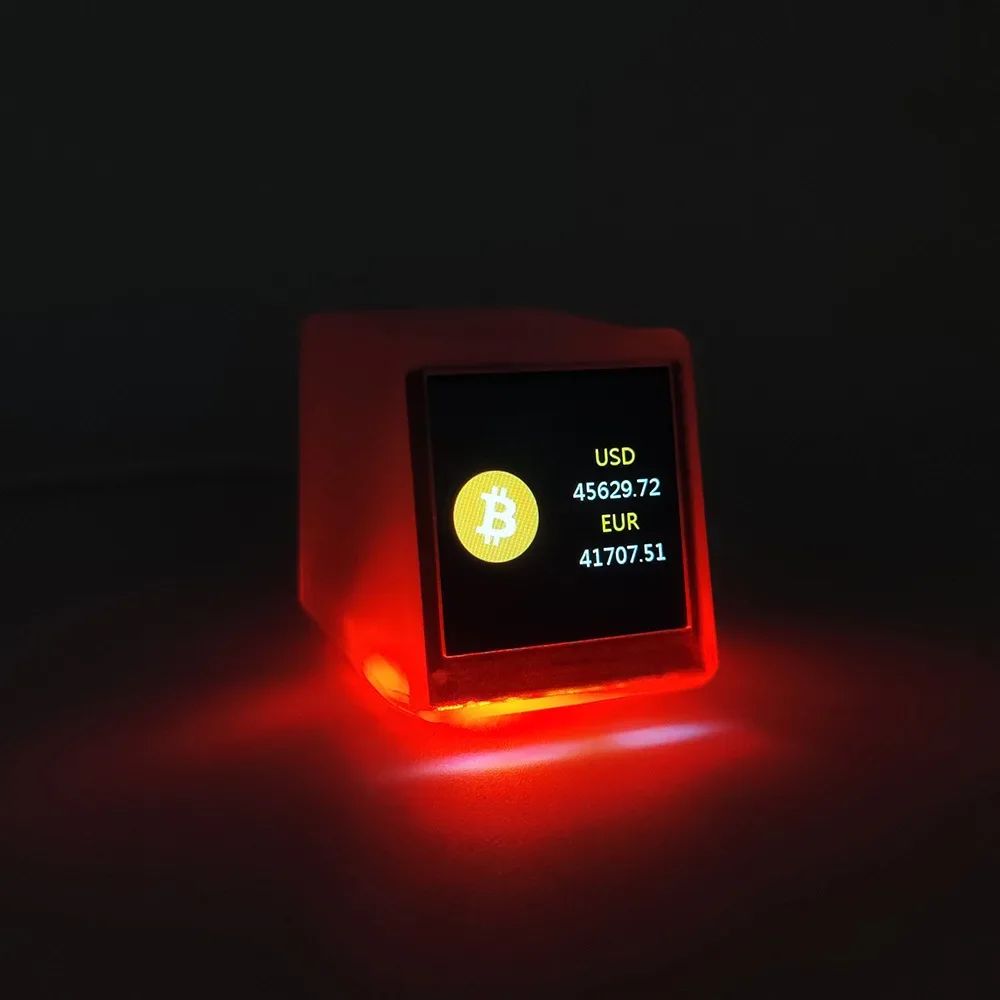 Relógio Inteligente para escritório com LED, WIFI e APP.