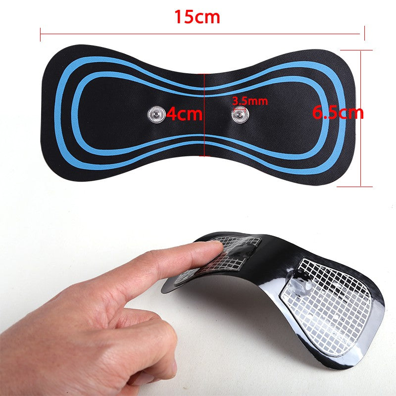 Mini Almofada Massageadora elétrica para Pescoço e Cervical com Eletrodos de Gel