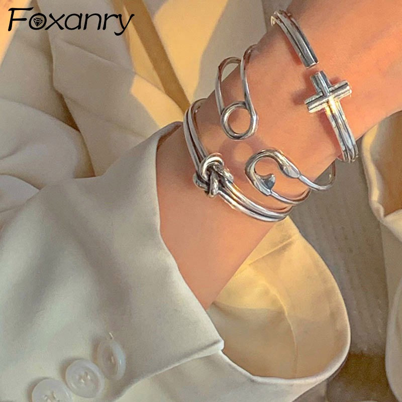 Pulseira feminina minimalista 3 modelos Foxanry