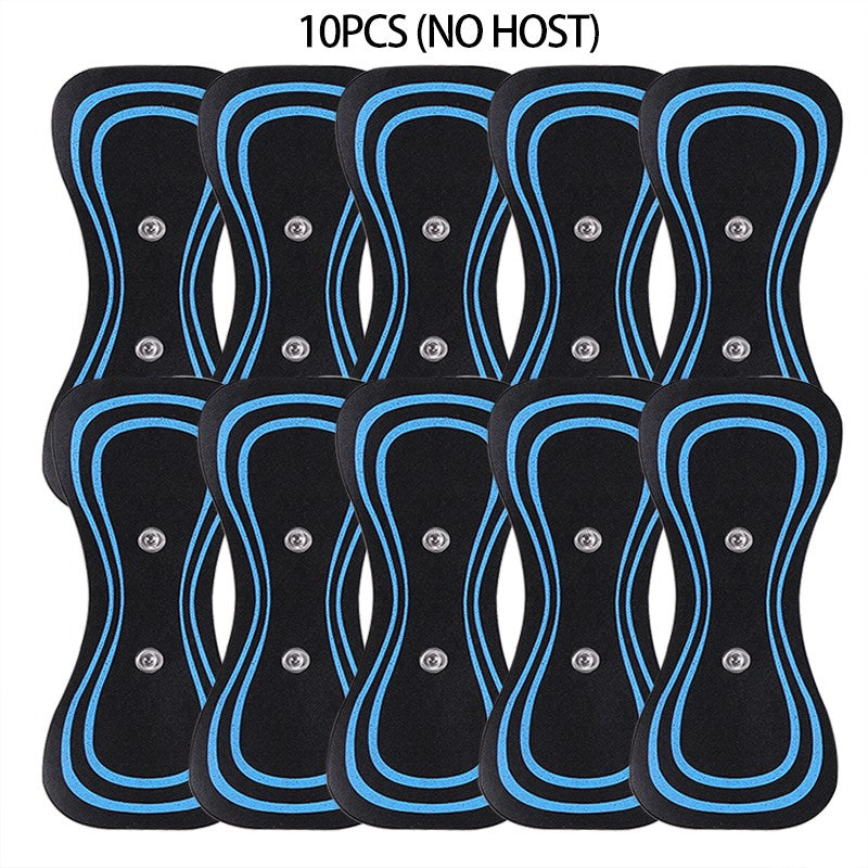Mini Almofada Massageadora elétrica para Pescoço e Cervical com Eletrodos de Gel